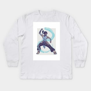 [dracotober 20] Korra Kids Long Sleeve T-Shirt